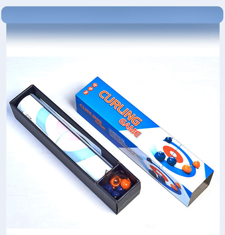 Tabletop Curling — Party Game for Grown-Ups