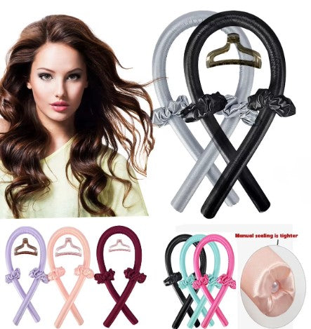 Sleep-In Curls — Heatless Curling Headband
