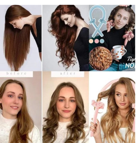 Sleep-In Curls — Heatless Curling Headband