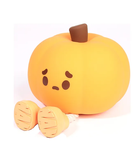 The Squishy Pumpkin — Tap-Dim Glow Light