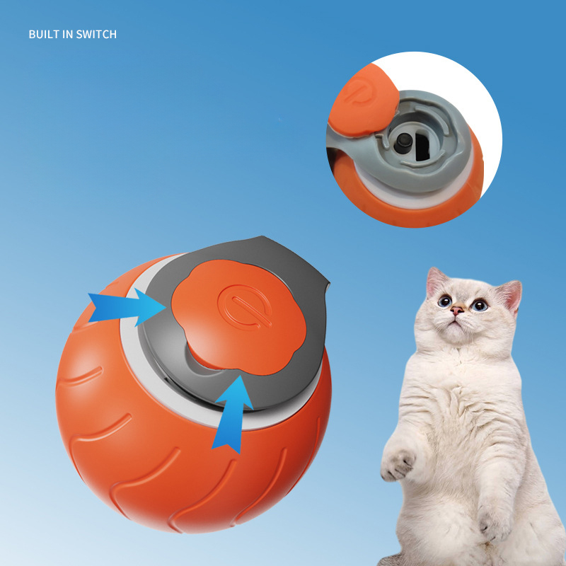 The Zoomies Ball — Self-Rolling Cat Toy