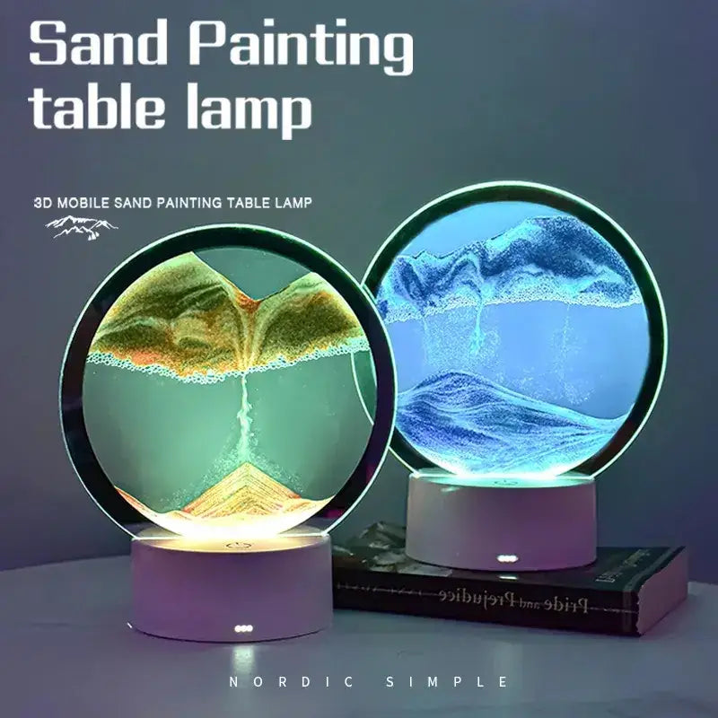 Sandscape Lamp — Moving Sand Art Light