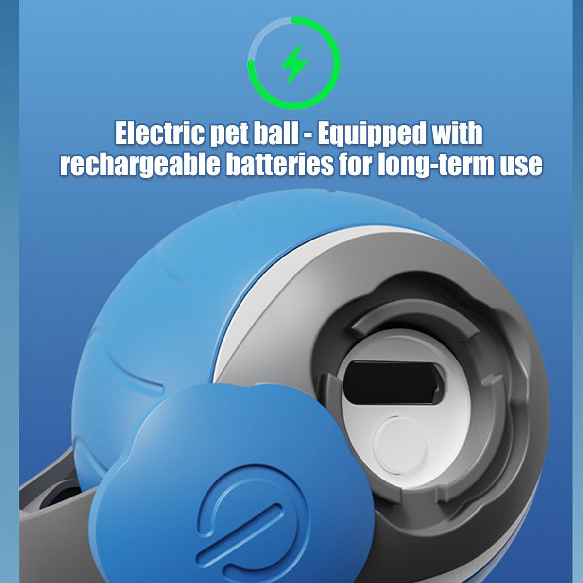 The Zoomies Ball — Self-Rolling Cat Toy